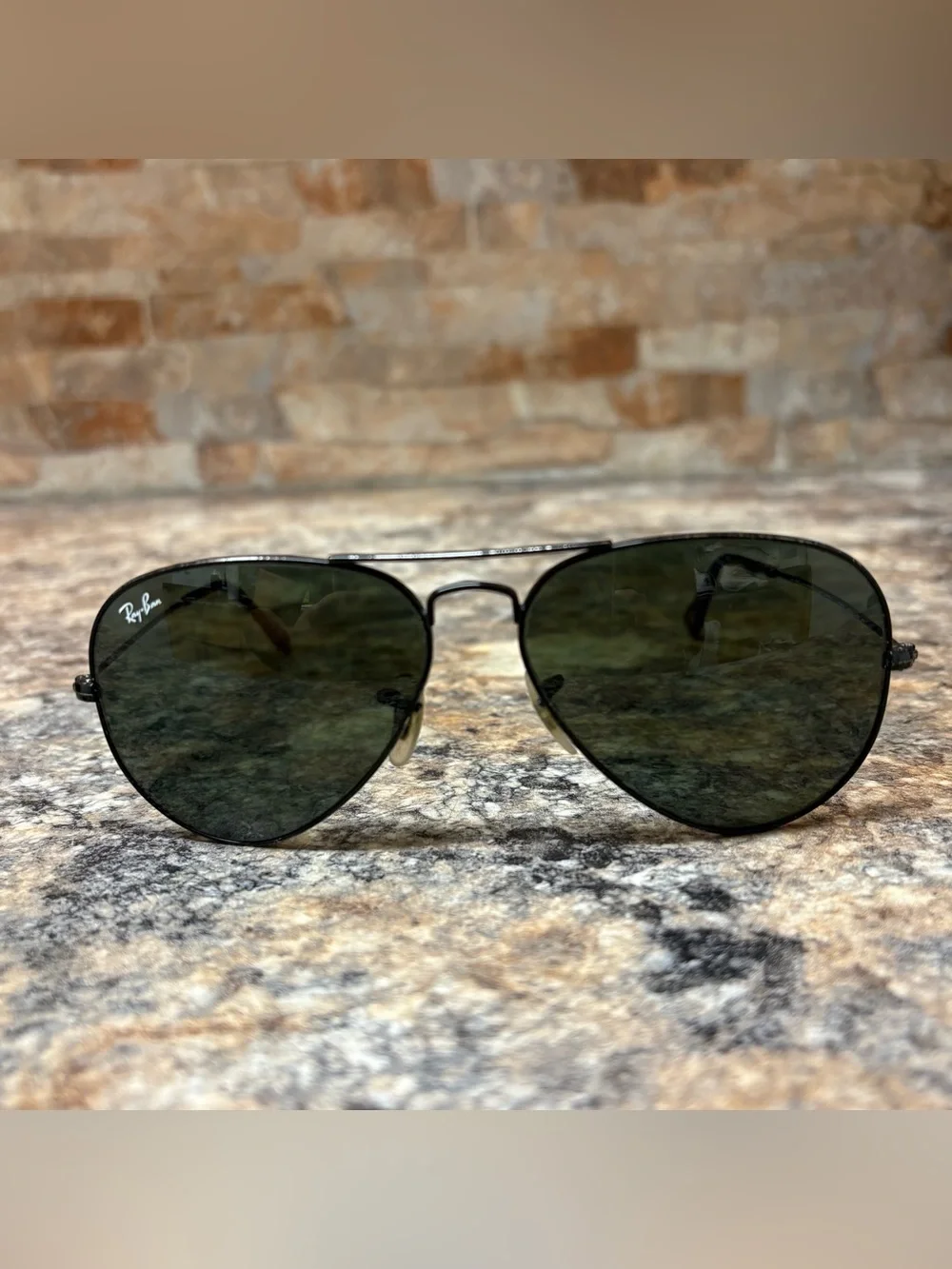 Ray Ban RB3025 Large Metal Aviator Sunglasses